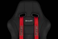 BRAUM RACING SEATS & MORE - BRAUM Racing 4 Point 2" Racing Harness - Red - Each - Image 4