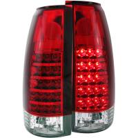 ANZO Headlights, Tail Lights and More  - ANZO 1999-2000 Cadillac Escalade LED Taillights Red/Clear - Image 2