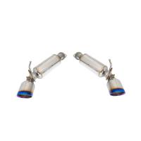 Remark By GReddy - Remark 09-19 Nissan 370z Axle Back Exhaust w/Burnt Stainless Double Wall Tip - Image 1