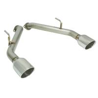 Remark By GReddy - Remark 2014+ Infiniti Q50 Axle Back Exhaust w/Stainless Steel Double Wall Tip - Image 1