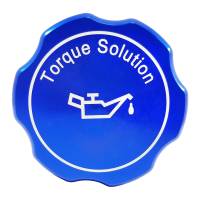 Torque Solution Billet Oil Cap 89+ Subaru - Blue