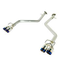 Remark By GReddy - Remark 2017+ Lexus IS250/IS350 / 2015+ Lexus RC300/RC350 Axle Back Exhaust w/SS Double Wall Tip - Image 1