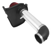 Spectre 11-17 Dodge Challenger/Charger 5.7L V8 Air Intake Kit - Polished w/Red Filter - Image 2