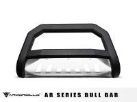 Armordillo 2002-2004 Nissan Xterra AR Series Bull Bar - Matte Black W/Aluminum Skid Plate