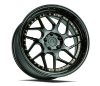 AodHan Wheels - AodHan Wheels Rim DS01 19x9.5 5x114.3 73.1CB ET22 Gloss Black W /Gold Rivets - Image 3