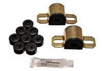 Energy Suspension - Energy Suspension 95-98 Nissan 240SX (S14) Black 16mm Rear Sway Bar Frame Bushings (Sway bar end lin - Image 1