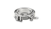 Vibrant Performance T304 SS V-Band Flange Assembly for 5in O.D. Tubing incl 2 V-Band flanges & 1 V-Band Clamp