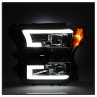 Spyder Auto - Spyder Ford F150 2015-2017 Projector Headlights - Light Bar DRL LED - Smoke PRO-YD-FF15015-LBDRL-SM - Image 2