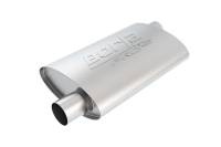 Borla - Borla Pro-XS 2in Tubing 14in x 4in x 9.5in Oval Offset/Offset Muffler - Image 1