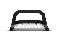 Armordillo - Armordillo 2007 Chevy Silverado 2500/3500 AR Series Bull Bar W/LED - Matte Black W/Aluminum Skid Plate - Image 3