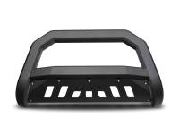 Armordillo 2005-2018 Nissan Frontier AR Series Bull Bar - Matte Black W/Aluminum Skid Plate