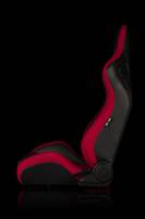 BRAUM RACING SEATS & MORE - BRAUM Racing Elite-S Series Sport Seats - Black & Red - Pair - Image 3