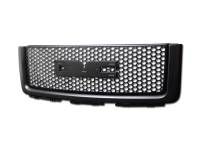 Armordillo 2007-2013 GMC Sierra 1500 OE - Denali Style Grille Gloss Black