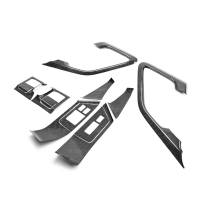 Seibon Carbon - Seibon Carbon fiber interior door trim set (12 pcs) for 2009-2014 Nissan GTR - Image 1