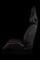 BRAUM RACING SEATS & MORE - BRAUM Racing Alpha X Series Sport Seats - Black & Red - Pair - Image 3