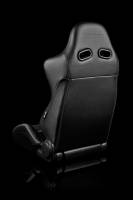 BRAUM RACING SEATS & MORE - BRAUM Racing Advan Series Sport Seats - Black Leatherette (Black Stitching) - Pair - Image 3