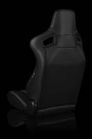 BRAUM RACING SEATS & MORE - BRAUM Racing Elite-X Series Sport Seats - Black Diamond (Grey Stitching) - Pair - Image 3