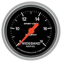 AutoMeter Sport-Comp 52mm Full Sweep Electronic Analog Wideband Air/Fuel Ratio Gauge