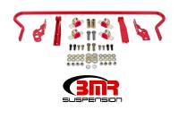 BMR 11-14 S197 Mustang Rear Hollow 25mm Adj. Sway Bar Kit w/ Bushings - Red