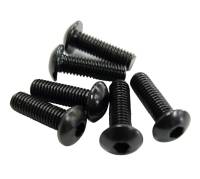 NRG Innovations Steering Wheel Screw Upgrade Kit (Flat) - Black