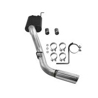 Flowmaster - Flowmaster 01-04 Gm American Thunder Cat-Back System 409S - Single Side Exit - Image 3