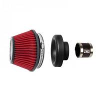 BLOX Racing - BLOX Racing Shorty Performance 5in Air Filter w/3.5in Velocity Stack and Coupler Kit - Black - Image 1