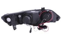 ANZO Headlights, Tail Lights and More  - ANZO 2006-2011 Honda Civic Projector Headlights w/ Halo Black (CCFL) - Image 2