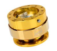 NRG Innovations Quick Release - Gold Body/Chrome Gold Ring