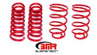 BMR 64-66 A-Body Lowering Spring Kit (Set Of 4) - Red