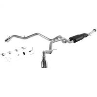 Flowmaster - Flowmaster 01-06 Gm Dos American Thunder Cat-Back Exhaust System - Dual Side Exit - Image 1