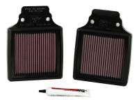 K&N - K&N 00-06 Kawasaki ZX12R Ninja Replacement Air Filter (2 Per Box) - Image 1