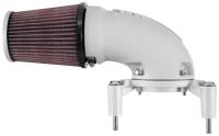 K&N - K&N 01-17 Harley Davidson Softail / Dyna FI Performance Air Intake System Silver - Image 3