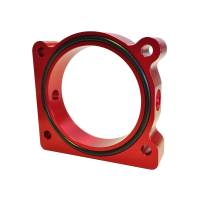 Torque Solution - Torque Solution Throttle Body Spacer (Red) Ford F-150 3.5L Ecoboost / 3.7L V6 - Image 1