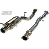 Turbo XS Catback Exhaust Subaru Forester XT 2004-2008.