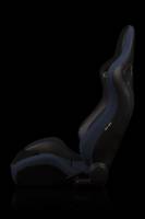 BRAUM RACING SEATS & MORE - BRAUM Racing Elite-S Series Sport Seats - Black & Blue - Pair - Image 3