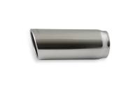 Flowmaster - Flowmaster Exhaust Tip - 4.00 In. Rolled Angle Polished Ss Fits 3.50 In. Tubing (Weld On) - Image 2