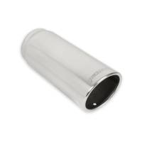 Flowmaster - Flowmaster Exhaust Tip - 4.00 In. Rolled Angle Polished Ss Fits 3.50 In. Tubing (Weld On) - Image 4