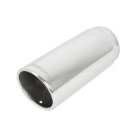 Flowmaster - Flowmaster Exhaust Tip - 4.00 In. Rolled Angle Polished Ss Fits 3.50 In. Tubing (Weld On) - Image 5