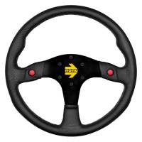 Momo MOD80 Steering Wheel 350 mm - Black Leather/Black Spokes