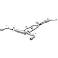 MagnaFlow Exhaust Products - MagnaFlow 07 Audi Q7 V8 4.2L Dual Split Rear Exit Stainless Cat-Back Perf Exhaust - Image 1