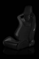 BRAUM RACING SEATS & MORE - BRAUM Racing Elite-S Series Sport Seats - Black & Black - Pair - Image 2