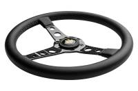 Momo - Momo Prototipo 6C Steering Wheel 350 mm - Black Leather/Gry St/Cbn Fbr Spoke - Image 3