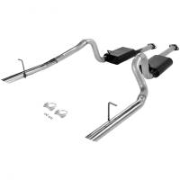 Flowmaster - Flowmaster 94-97 Mustang American Thunder Cat-Back Exhaust System - Dual Rear Exit - Image 1