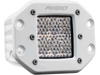 Rigid Industries - RIGID D-Series PRO Light, Flood Diffused, Flush Mount, White Housing, Single - Image 2