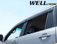 WellVisors - WellVisors Side Window Deflectors Lexus GX470 03-09 with Black Trim - Image 3