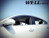 WellVisors - WellVisors Side Window Deflectors Buick Regal 11-17 With Chrome Trim - Image 3