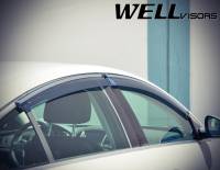 WellVisors - WellVisors Side Window Deflectors Buick Regal 11-17 With Chrome Trim - Image 4