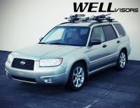 WellVisors - WellVisors Side Window Deflectors Subaru Forester 03-08 Premium Series - Image 2