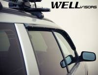 WellVisors - WellVisors Side Window Deflectors Subaru Forester 03-08 Premium Series - Image 3