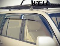 WellVisors - WellVisors Side Window Deflectors Lexus LX470 98-07 Premium Series - Image 4